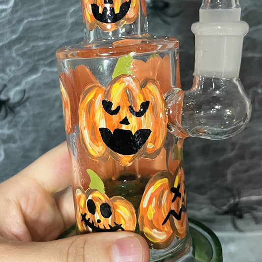 Halloween Jack o Lantern Bong