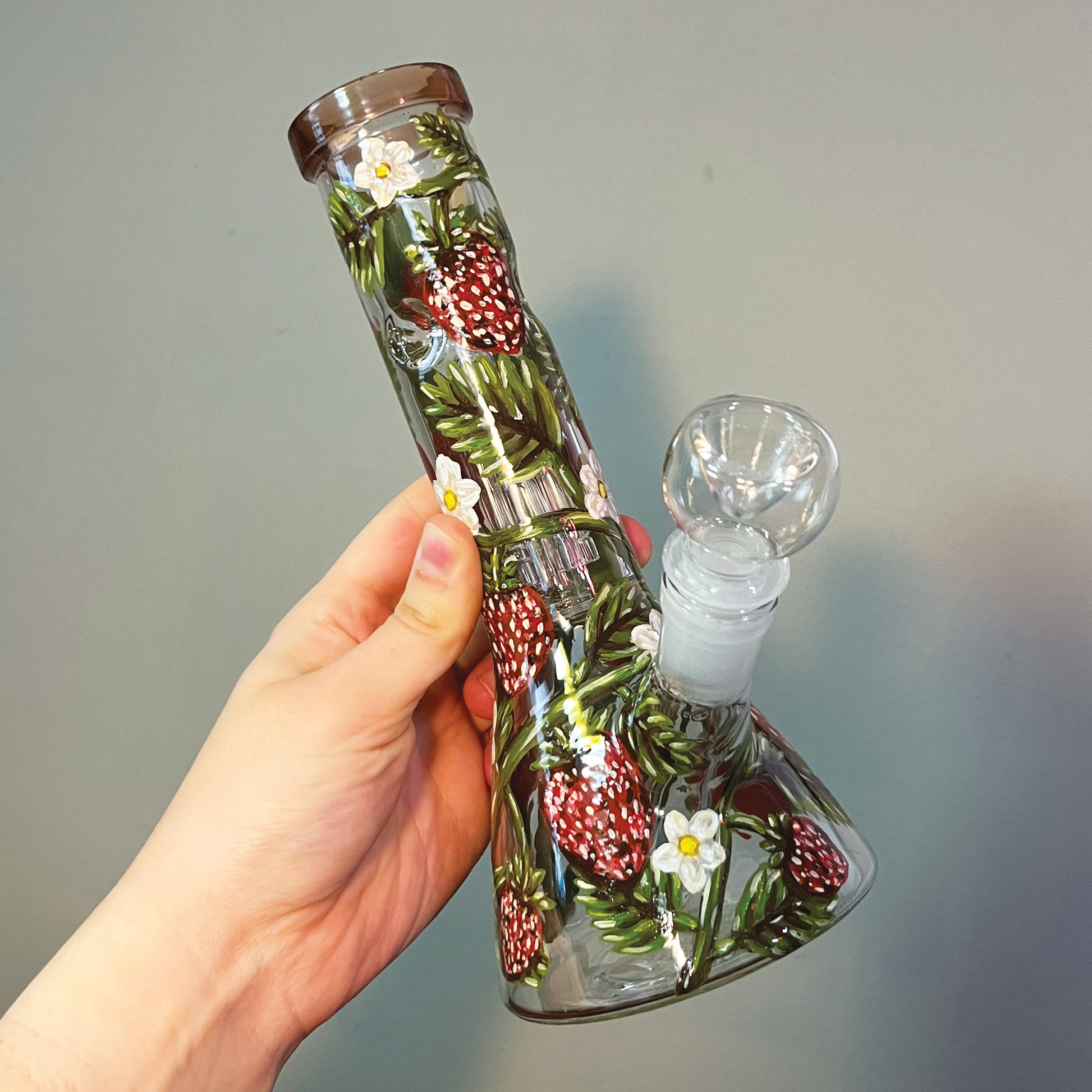This is the bong being held up by a hand, the same design as before