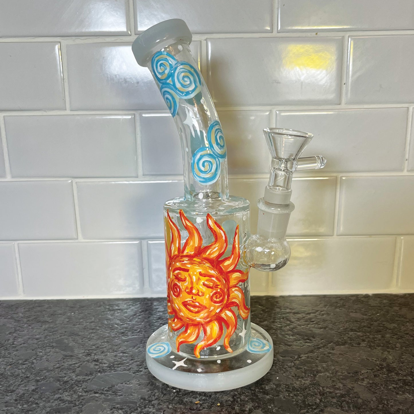 Best Buds Sun and Moon Bong Set