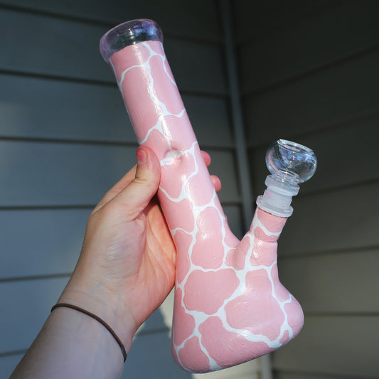 Strawberry Cow Bong