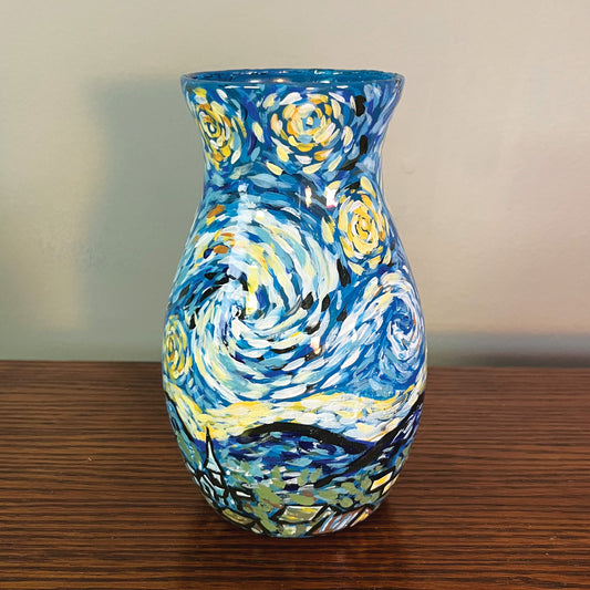 Starry Night Van Gogh Vase